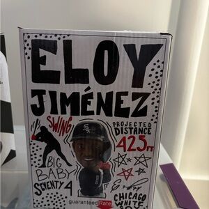Eloy Jiménez Chicago White Sox Collectible Bobblehead SGA new